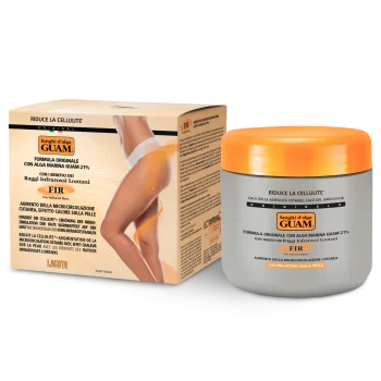 Антицеллюлитная разогревающая маска с микрокристаллами Турмалина Guam