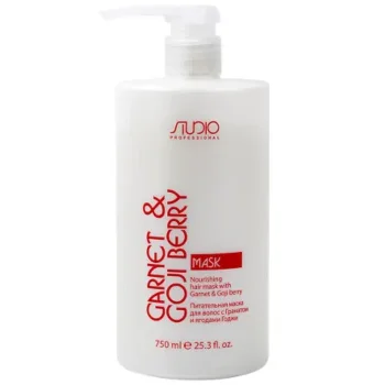 Питательная укрепляющая маска для волос с Гранатом и ягодами Годжи Kapous 750 мл