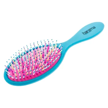 Щетка для волос Rainbow большая зелёная Harizma 1 шт