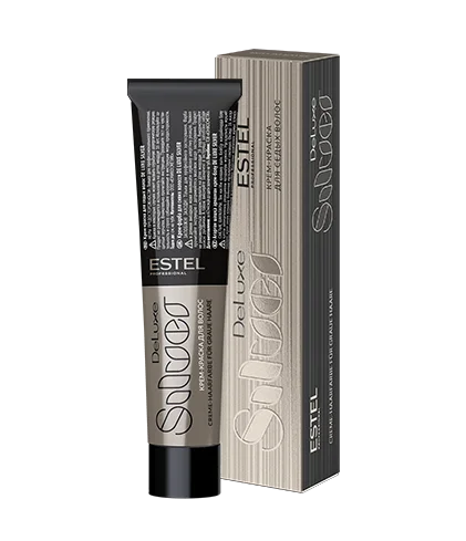 Стойкий краситель для седых волос De Luxe Silver