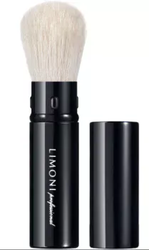 Выдвижная кисть для пудры и румян №55 коза Professional Limoni
