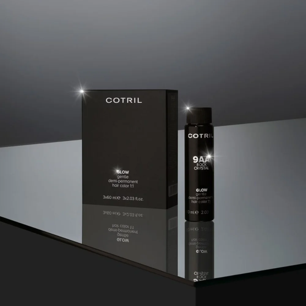 Мягкий деми-перманентный гелевый краситель без поднятия уровня натуральной базы Glow Gel