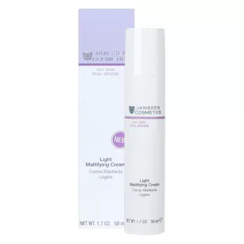 Легкий матирующий крем Light Mattifying Cream Janssen Cosmetics