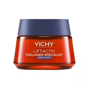 Ночной крем для лица с ретинолом против пигментации и морщин Лифтактив Vichy