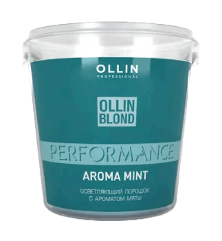 Осветляющий порошок с ароматом мяты Blond Powder With Mint Aroma Ollin Blond Performance Ollin Professional
