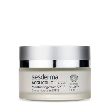Увлажняющий крем SPF15 Acglicolic Classic Sesderma 50 мл
