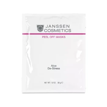 Альгинатная anti-age успокаивающая маска с алоэ вера и спирулиной Aloe De-Stress Janssen Cosmetics