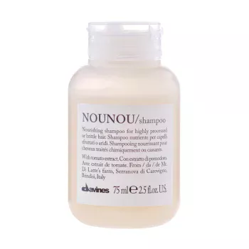Питательный шампунь для уплотнения волос Nounou shampoo Davines 75 мл
