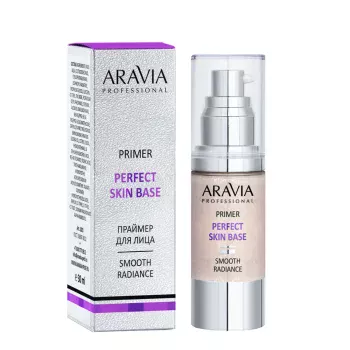 Праймер для лица с эффектом сияния и выравнивания тона Perfect Skin Base 02 Primer Aravia