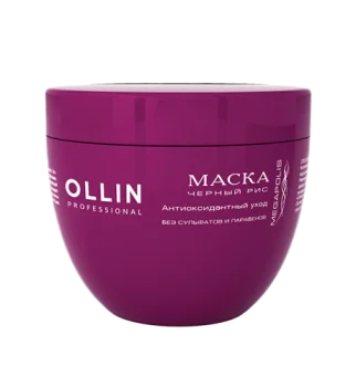 Маска на основе черного риса Megapolis Ollin Professional