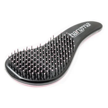 Щётка для волос D'tangler с ручкой Звездный черный большая Harizma 1 шт