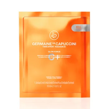Маска против усталости с витамином С TE Radiance C+ Glow Force Illuminating Anti-Fatigue Mask With Vitamin C Germaine de Capuccini 10*18 мл