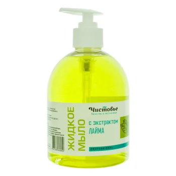 Жидкое мыло с экстрактом лайма Чистовье 1 шт