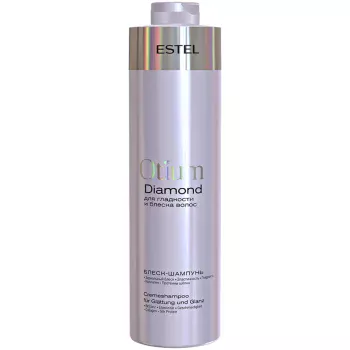 Блеск-шампунь для гладкости и блеска волос Otium Diamond Estel 1000 мл