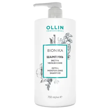Шампунь для волос Экстра увлажнение Bionika Ollin Professional 750 мл