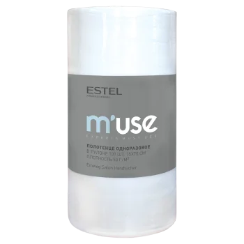 Полотенце одноразовое 35*70 см, в рулоне спанлейс M'Use Estel 100 шт