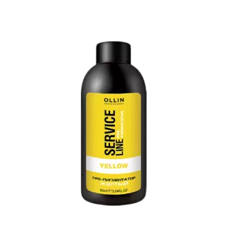 Флюид-препигментатор желтый Yellow Fluid-Pre-Color Ollin Service Line Ollin Professional 90 мл