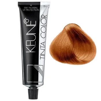 Краска Тинта № 8.34 Светлый медно-золотистый блондин Keune 60 мл