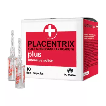 Лосьон интенсивного действия против выпадения в ампулах Placentrix Plus Farmagan 10*10 мл