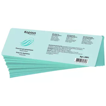Полоски для депиляции 7*20 см Kapous