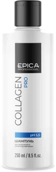 Шампунь для увлажнения и реконструкции волос Collagen PRO Epica