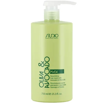 Питательная маска для волос с маслами Авокадо и Оливы Kapous