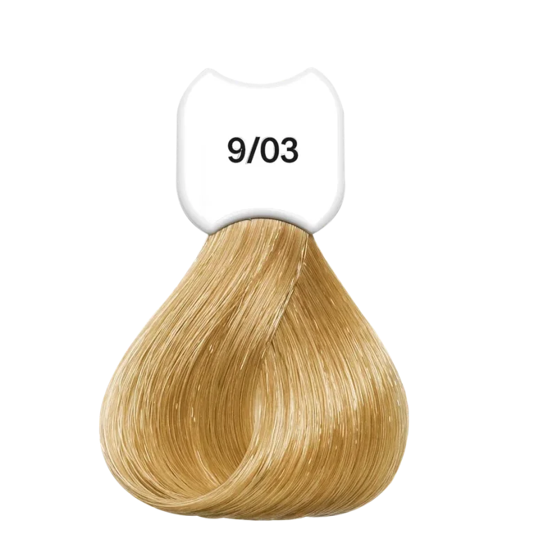 Стойкая крем-краска для волос Kydra Creme (KC00903, 9/03, Blond tres clair naturel dore, 60 мл, Золотистые/Медные оттенки)