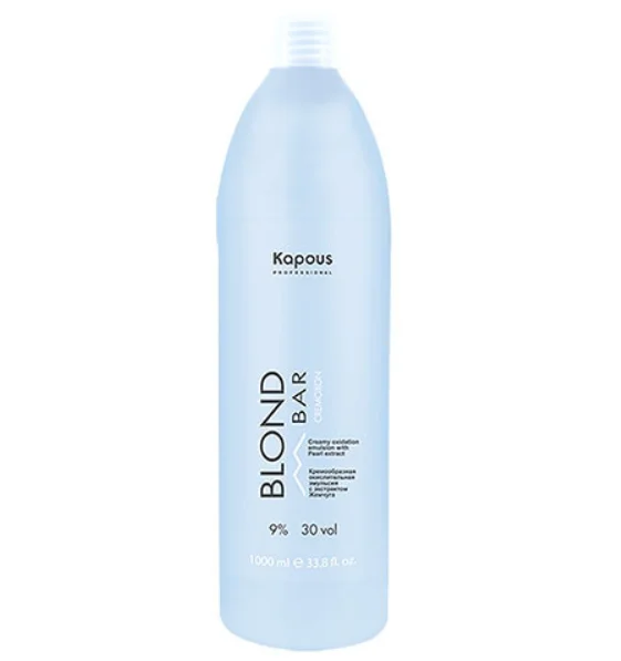 Кремообразная окислительная эмульсия с экстрактом Жемчуга Blond Cremoxon 9 %
