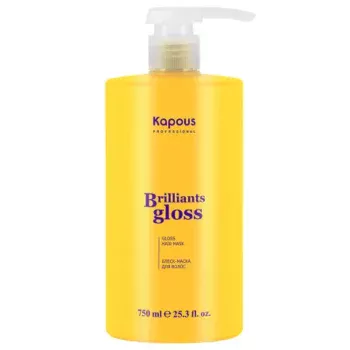 Блеск-маска для волос Brilliants gloss Kapous 750 мл