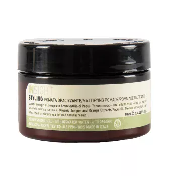 Моделирующая помада для укладки волос с матирующим эффектом Mattifying Pomade Insight Professional