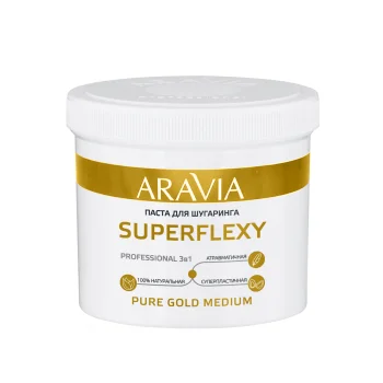 Паста для шугаринга Superflexy Pure Gold Aravia 750г