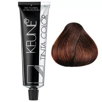 Краска Тинта № 7.43 Средний медно-золотистый блондин Keune 60 мл