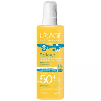 Увлажняющий спрей для детей spf 50+ Bariesun Uriage 200 мл