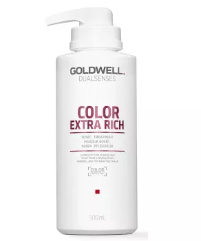 Интенсивный уход за 60 секунд для блеска окрашенных волос Color Extra Rich 60sec Treatment Goldwell