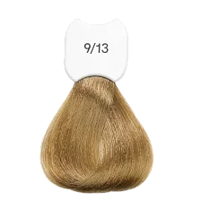 Стойкая крем-краска для волос Kydra Creme (KC00913, 9/13, Blond tres clair cendre dore, 60 мл, Натуральные/Опаловые/Пепельные оттенки)