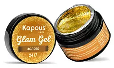 Гель-краска для ногтей Glam Gel (2417, 2417, золото, 5 мл)