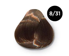 Перманентная крем-краска для волос Ollin Color (770693, 8/31, светло-русый золотисто-пепельный, 100 мл, Русый)