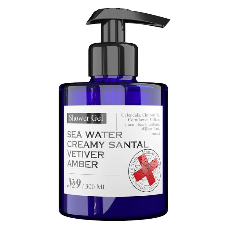 Гель для душа парфюмированный №9 Perfumed shower gel
