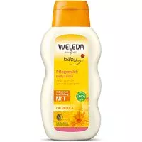 Детское молочко для тела с календулой Weleda