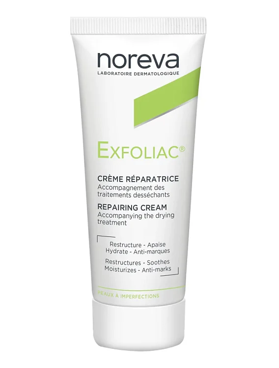 Восстанавливающий крем для лица Exfoliac Creme Reparatrice