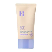 Увлажняющая база под макияж с тонирующим эффектом Moisture Make Up Sun Cream Dewy Tone Up SPF 50+ PA++++ Holika Holika