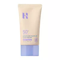 Увлажняющая база под макияж с тонирующим эффектом Moisture Make Up Sun Cream Dewy Tone Up SPF 50+ PA++++ Holika Holika