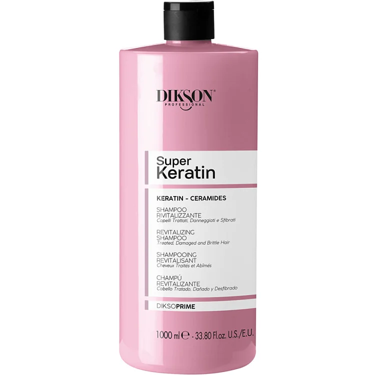 Восстанавливающий шампунь с кератином и керамидами Shampoo revitalizing