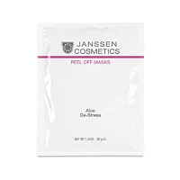 Альгинатная anti-age успокаивающая маска с алоэ вера и спирулиной Aloe De-Stress Janssen Cosmetics
