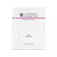 Альгинатная anti-age успокаивающая маска с алоэ вера и спирулиной Aloe De-Stress Janssen Cosmetics