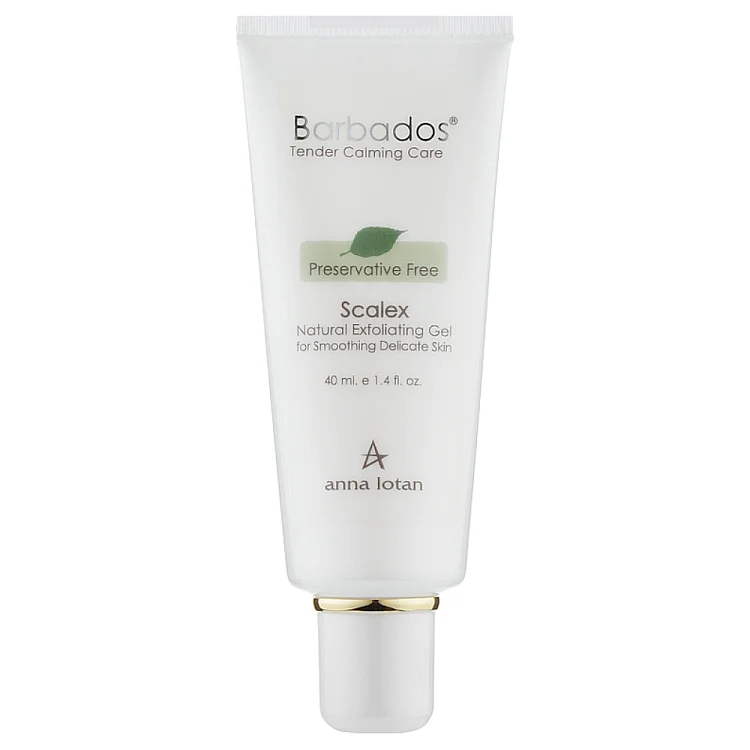 Натуральный пилинг-гель для деликатной кожи Scalex Natural Exfoliating Gel Barbados