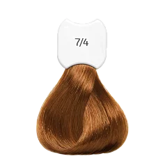 Стойкая крем-краска для волос Kydra Creme (KC00074, 7/4, Blond cuivre, 60 мл, Золотистые/Медные оттенки)