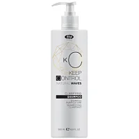 Очищающий подготовительный шампунь Keep Control Clarifying Shampoo Lisap Milano