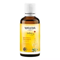 Масло для массажа животика младенцев Weleda