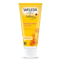 Детский крем для лица с календулой Weleda